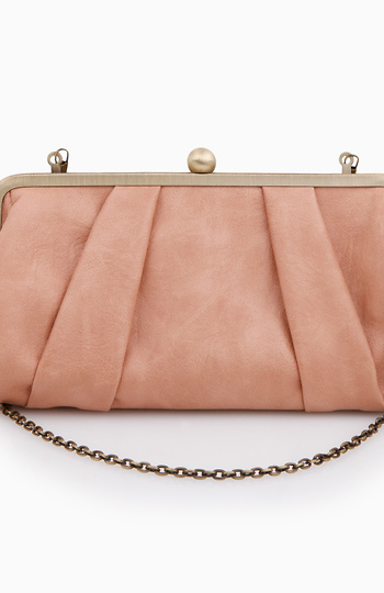 Powder Pleated Clutch Slide 1