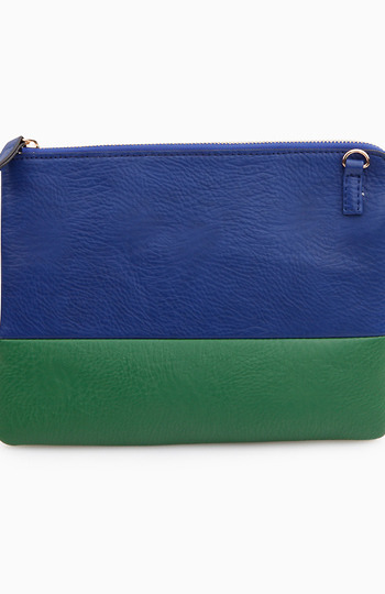 Color Block Clutch Slide 1