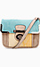 Mint Color Block Bag Thumb 1