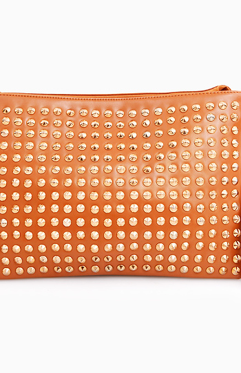 Stunning Studded Pouch Clutch Slide 1