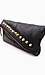 Diagonal Stud Fold over Clutch Thumb 2