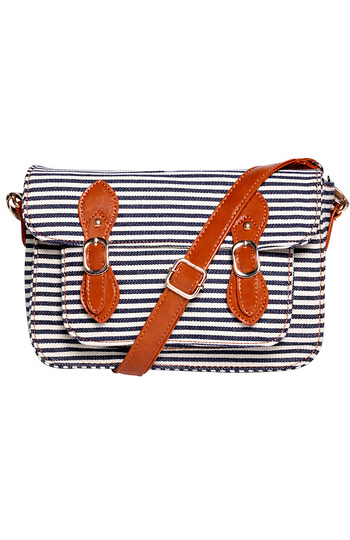 Nautical Canvas Satchel Slide 1