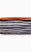 Striped Canvas Clutch Thumb 3