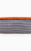 Striped Canvas Clutch Thumb 3