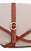 Straw Woven Large Clutch Thumb 4