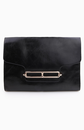 Oversized Black Clutch Slide 1