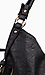 Black Zipper Hobo Bag Thumb 4