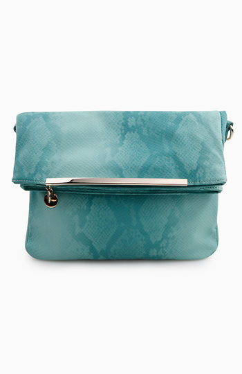 Mint Reptile Shoulder Bag Slide 1