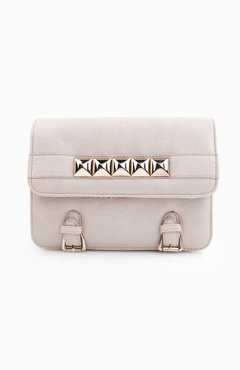 Studded Satchel Slide 1