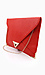 Red Snakeskin Clutch Thumb 2