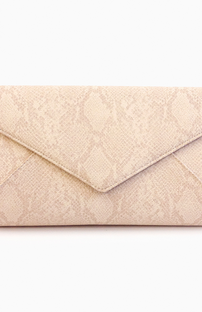 Python Envelope Clutch by Urban Expressions