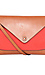 Two-tone Canvas Envelope Clutch Thumb 1
