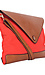 Two-tone Canvas Envelope Clutch Thumb 2