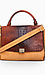 Reptile Flap Handbag Thumb 1