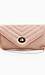 Beige Seamed Shoulder Bag Thumb 1