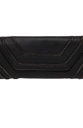 Croc Leather Clutch Slide 1