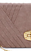 Pleated Animal Skin Clutch Thumb 4