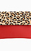 Fold Over Leopard Clutch Thumb 1