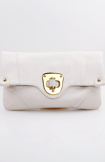 Clutch Bag With Clasp Detail Slide 1