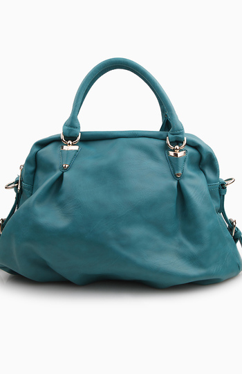 Turquoise Satchel Slide 1