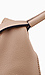 Tan Pebble Hobo Bag Thumb 3