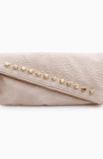 Diagonal Stud Fold over Clutch Slide 1
