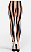 Vertical Striped Leggings Thumb 1