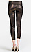 High Waist Metallic Leggings Thumb 3
