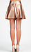 Faux Leather Circle Skirt Thumb 3