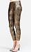 Metallic Animal Print Leggings Thumb 2