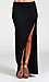 Maxi Skirt with Slit Thumb 1