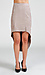 Faux Suede High-Low Skirt Thumb 1