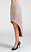 Faux Suede High-Low Skirt Thumb 2