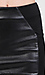 Leather Panel Mini Skirt Thumb 4