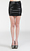 Leather Panel Mini Skirt Thumb 1