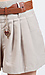 Pleated Shorts with Woven Belt Thumb 4