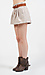 Pleated Shorts with Woven Belt Thumb 2