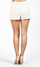 Metallic Tweed Zipper Shorts Thumb 3