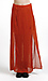 Accordion Pleat Maxi Skirt Thumb 1