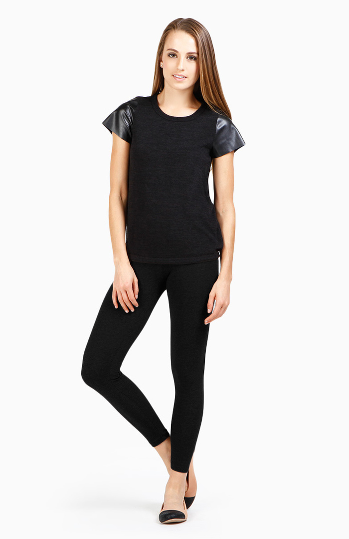 Jersey Leggings in Black DAILYLOOK