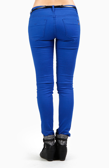 royal blue skinny jeans