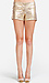 Flecked Leopard Print Shorts Thumb 1