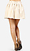 Spike Waist Faux Leather Skirt Thumb 3