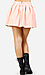 Spike Waist Faux Leather Skirt Thumb 3