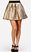 Metallic Tweed Mini Skirt Thumb 1