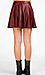 Leatherette Circle Skirt Thumb 3