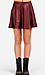 Leatherette Circle Skirt Thumb 1
