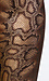 Metallic Cobra Print Leggings Thumb 4