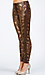 Metallic Cobra Print Leggings Thumb 2