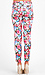 Floral Print Skinny Pants Thumb 3